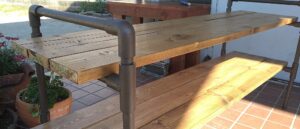 塩ビパイプを使って下駄箱を作ってみたよ。作り方もあるよ！DIY初心者。